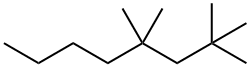 2,2,4,4-TETRAMETHYLOCTANE Struktur