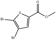 METHYL4,5-DIBROMOTHIOPHENE-2-CARBOXYLATE Struktur