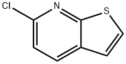 6-chlorothieno[2,3-b]pyridine Struktur