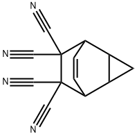 Tricyclo[3.2.2.02,4]non-8-ene-6,6,7,7-tetracarbonitrile Struktur