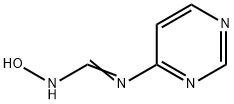 Methanimidamide, N-hydroxy-N-4-pyrimidinyl- (9CI) Struktur