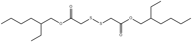 BIS(2-ETHYLHEXYL) DITHIODIACETATE Struktur