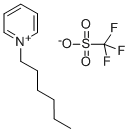 N-HEXYLPYRIDINIUM TRIFLUOROMETHANESULFONATE Struktur