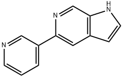 1H-Pyrrolo[2,3-c]pyridine, 5-(3-pyridinyl)- Struktur