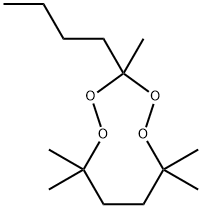 3-butyl-3,6,6,9,9-pentamethyl-1,2,4,5-tetroxonane Struktur