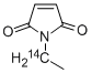 N-ETHYLMALEIMIDE, [ETHYL-1-14C] Struktur