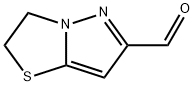 Pyrazolo[5,1-b]thiazole-6-carboxaldehyde, 2,3-dihydro- (9CI) Struktur