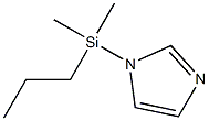 DIMETHYL-N-PROPYLSILYLIMIDAZOLE Struktur