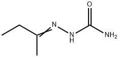 2-butanone semicarbazone Struktur