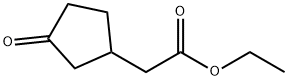 ethyl 2-(3-oxocyclopentyl)acetate Struktur