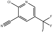 2-Chloro-5-trifluoromethyl-nicotinonitrile Struktur