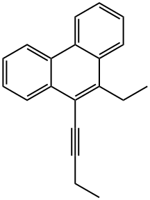 9-BUT-1-YNYL-10-ETHYLPHENANTHRENE Struktur