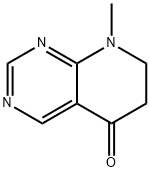 Pyrido[2,3-d]pyrimidin-5(6H)-one, 7,8-dihydro-8-methyl- (9CI) Struktur