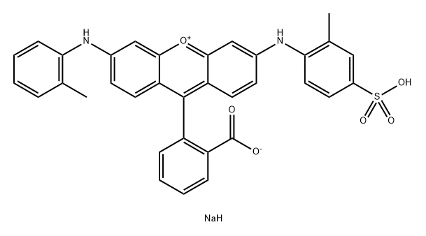 ACID VIOLET 9 Struktur