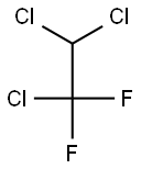 1,2,2-trichloro-1,1-difluoro-ethane Struktur