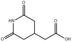 (2,6-DIOXO-PIPERIDIN-4-YL)-ACETIC ACID Struktur