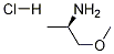 (R)-1-methoxypropan-2-amine hydrochloride Struktur