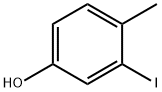 3-Iodo-4-methyl-phenol Struktur