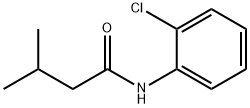 ButanaMide, N-(2-chlorophenyl)-3-Methyl- Struktur