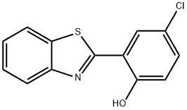 2-(2-BENZOTHIAZOLYL)-5-CHLOROPHENOL Struktur