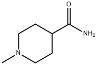 1-METHYLPIPERIDINE-4-CARBOXAMIDE Struktur