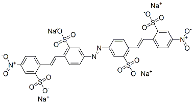 Tetranatrium-3,3'-azobis[6-[2-(4-nitro-2-sulfonatophenyl)vinyl]benzolsulfonat]