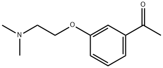 1-{3-[2-(dimethylamino)ethoxy]phenyl}ethanone Struktur