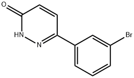 6-(3-bromophenyl)pyridazin-3(2H)-one Struktur