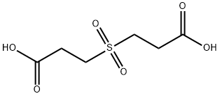 3,3'-sulphonyldipropionic acid  Struktur