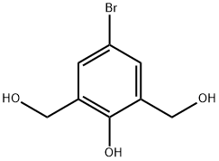 4-BROMO-2,6-BIS-HYDROXYMETHYL-PHENOL Struktur