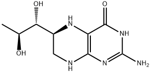 (6S)-Tetrahydro-L-biopterin Struktur