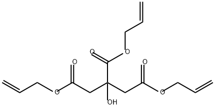 CITRIC ACID TRIALLYL ESTER Struktur