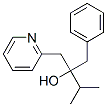 3-methyl-1-phenyl-2-(pyridin-2-ylmethyl)butan-2-ol Struktur