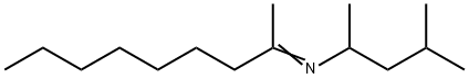 N-(4-methylpentan-2-yl)nonan-2-imine Struktur