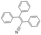 TRIPHENYLACRYLONITRILE Struktur