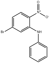 5-bromo-2-nitro-N-phenyl-aniline Struktur