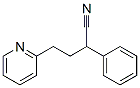 2-phenyl-4-pyridin-2-yl-butanenitrile Struktur