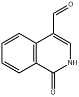 1-oxo-1,2-dihydroisoquinoline-4-carbaldehyde Struktur