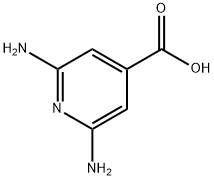 4-Pyridinecarboxylic  acid,  2,6-diamino- Struktur