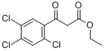 2,4,5-TRICHLORO-BETA-OXO-BENZENEPROPANOIC ACID ETHYL ESTER Struktur