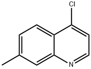 4-CHLORO-7-METHOXYQUINOLINE Struktur