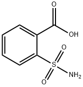 2-CARBOXY PHENYLSULFAMIDE Struktur