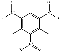 2,4,6-Trinitroxylene Struktur