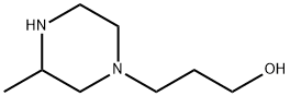 1-Piperazinepropanol,3-methyl-(6CI,9CI) Struktur