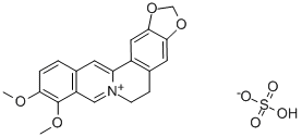 BERBERINE ACID SULFATE Struktur