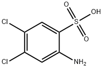 3,4-Dichloroaniline-6-sulfonic acid Struktur