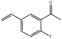 Ethanone, 1-(5-ethenyl-2-fluorophenyl)- (9CI) Struktur