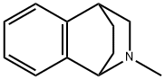 1,2,3,4-Tetrahydro-2-methyl-1,4-ethanoisoquinoline Struktur