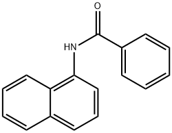 N-1-naphthylbenzamide Struktur