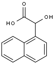 1-Naphthaleneglycolic acid Struktur